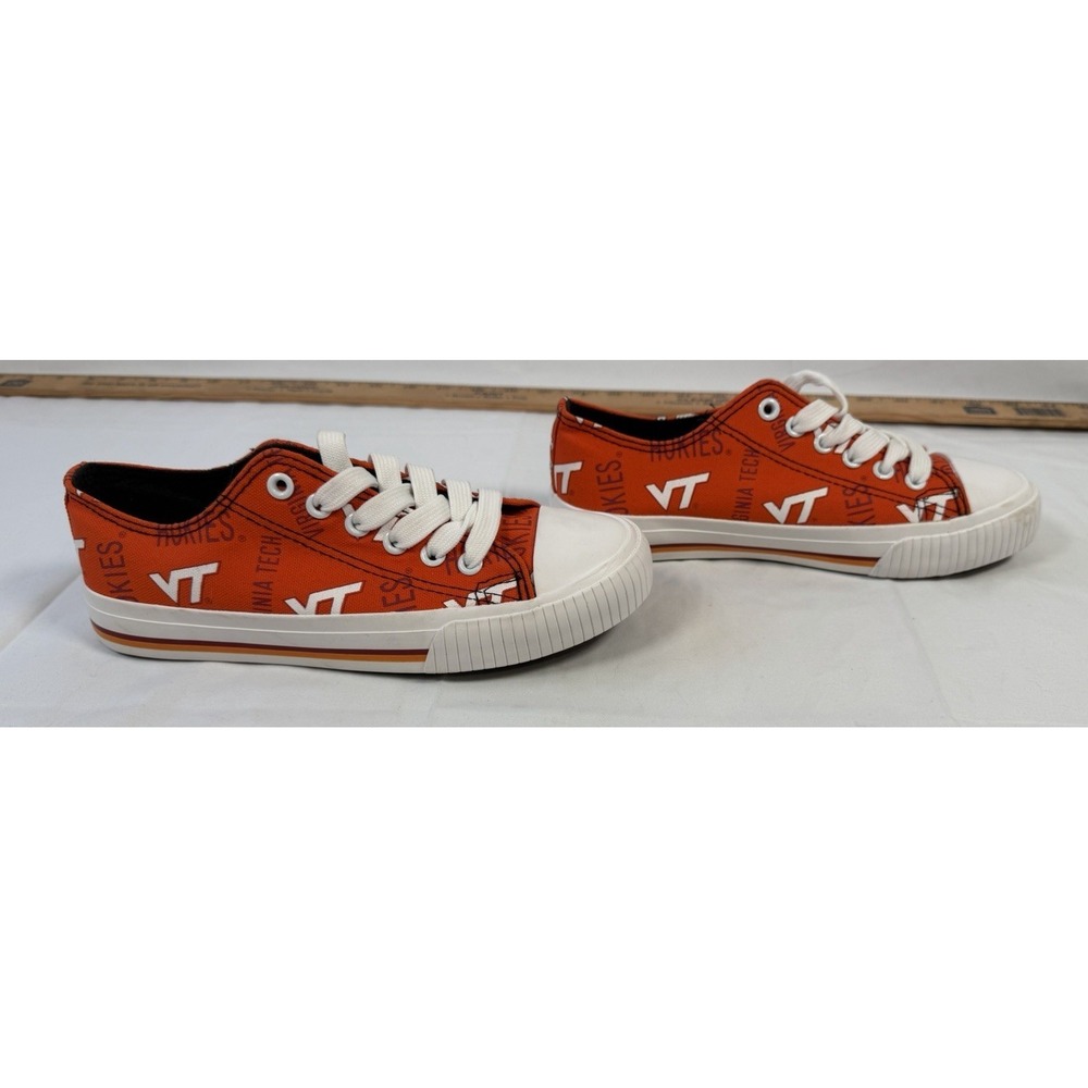 VA Tech FOCO Women's Low Top Canvas Allover Shoes‎ Women's Size 6